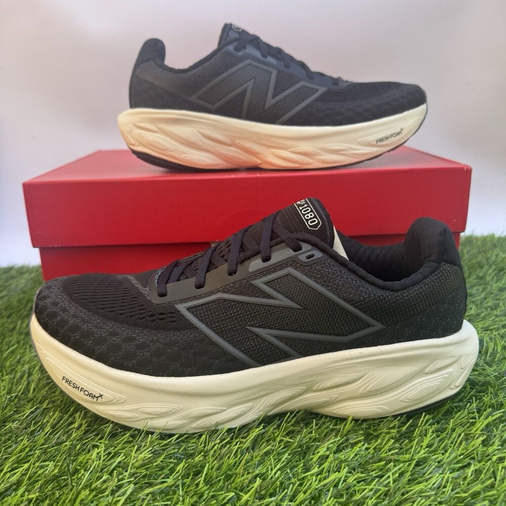 New Balance 880 v15 Fresh Foam X Black Mens 9.5 D Running Shoes New Box